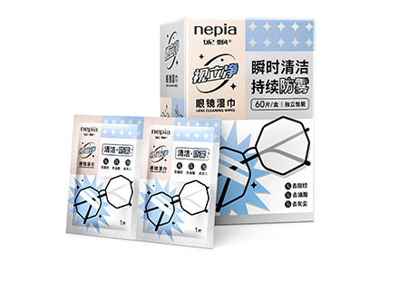 眼鏡溼巾60片*2盒
